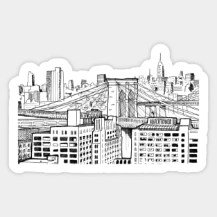 Skyline Sticker